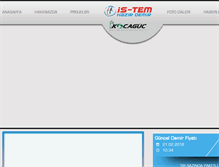 Tablet Screenshot of istemdemir.com